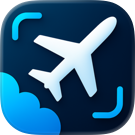 FlightCatcherPro logo - Aviation plane spotting game app