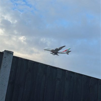 A6-EOF Airbus A380-800 Emirates, DXB → LHR, 12 Sept 2026, photographed by Uniform Maverick
