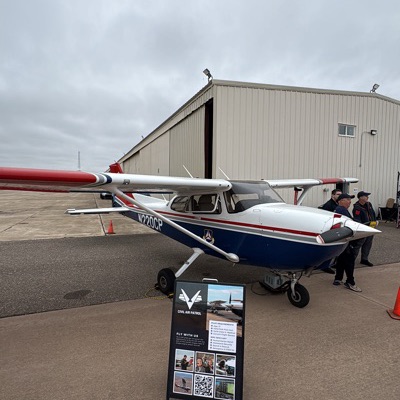 N220CP Cessna 172 Skyhawk, OUN, 3 Oct 2026, photographed by SPUR