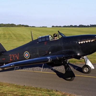 PZ865 Hawker Hurricane Royal Air Force, QCY → EGWC, 15 Jun 2026, photographed by BROWNIE