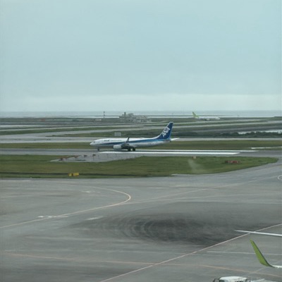 JA74AN Boeing 777-200ER ANA Wings, OKA → ISG, 17 Jun 2026, photographed by CommanderComet21