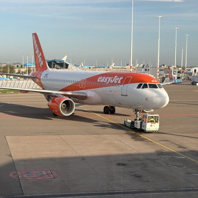 G-UZHH Airbus A320neo easyJet, BRS → AMS, 2 Oct 2026, photographed by Tiger Tiger Tiger