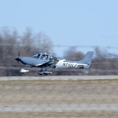 N712LF Cirrus SR-22 Turbo Private flight, LAN, 8 Mar 2025, photographed by Kilo Juliet Whiskey