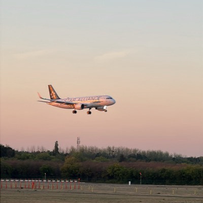 D-AIUA Airbus A320 Lufthansa, FRA → BUD, 30 Sept 2026, photographed by VTAir:)