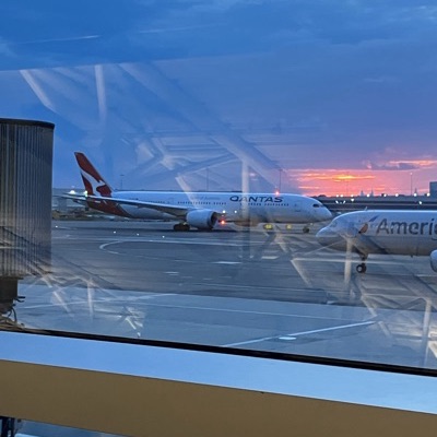 QF3 Boeing 787-9 Dreamliner Qantas, AKL → JFK, 26 Jun 2025, photographed by Nico 350