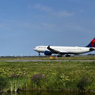 N413DX Airbus A330-300 Delta Air Lines, AMS, 4 Sept 2026, photographed by Tiger Tiger Tiger