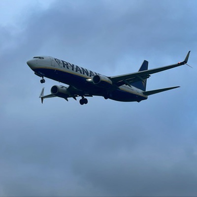 EI-GSG Boeing 737-800 Ryanair, IBZ → BRS, 12 Jun 2026, photographed by AirHawk24