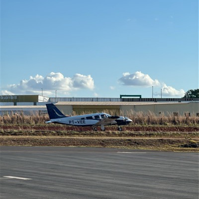 PT-VEE Piper PA-34 Seneca, SWNV, 9 Sept 2026, photographed by Pedro Henrique