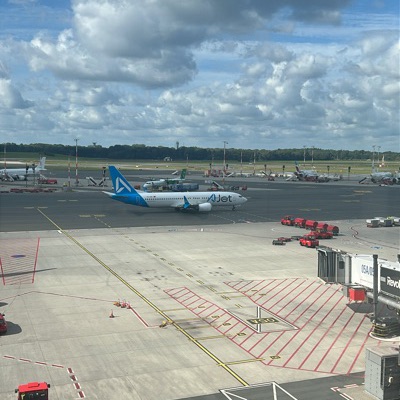 TC-OHD Boeing 737 MAX 8 Ajet, HAM → SAW, 12 Sept 2026, photographed by Sheala
