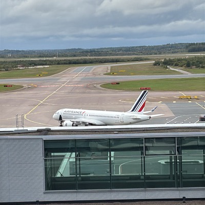 F-HZUL Airbus A220-300 Air France, HEL → CDG, 13 Sept 2026, photographed by Onni