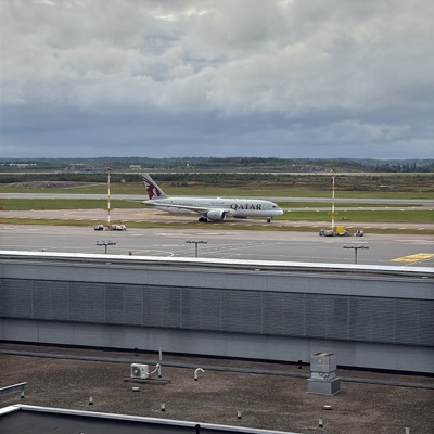 A7-BCU Boeing 787-8 Dreamliner Qatar Airways, HEL → DOH, 13 Sept 2026, photographed by Onni