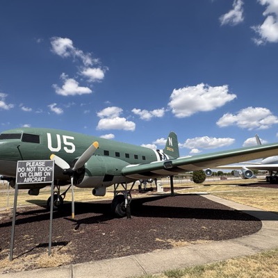 2150761 Douglas DC-3 United States Air Force, TIK, 5 Sept 2026, photographed by SPUR