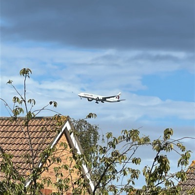 A7-BEW Boeing 777-300ER Qatar Airways, DOH → LHR, 12 Sept 2026, photographed by Uniform Maverick