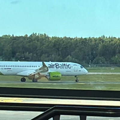 YL-ABR Airbus A220-100 airBaltic, PSA → RIX, 11 Sept 2026, photographed by Tommyspots